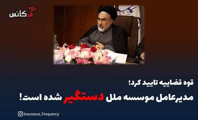 قوه قضاییه تایید کرد؛ مدیرعامل موسسه ملل  دستگیر  شده است!