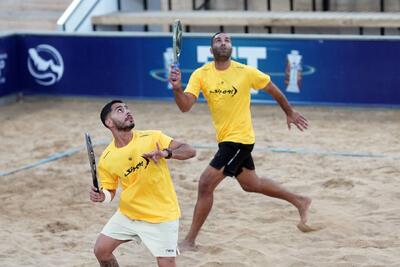 بنده‌نژاد و جوینده فاتح هفته دوم رقابت‌های بین‌المللی تنیس ساحلی (BT10) شدند