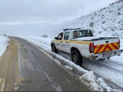  استقرار تمام نیروها و ماشین‌آلات راهداری در محورهای خوزستان/ پایش مسیرها ادامه دارد