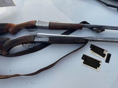  پایش شبانه‌روزی محیط‌بانان فارس به کشف ۱۱ قبضه سلاح شکاری در ارژن انجامید