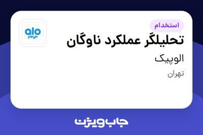  استخدام تحلیلگر عملکرد ناوگان در الوپیک