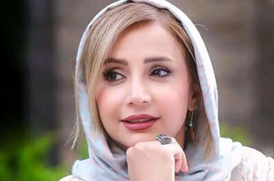  حرکت کودکانه شبنم قلی خانی بازیگر سریال آنام در جشن کریسمس دبی