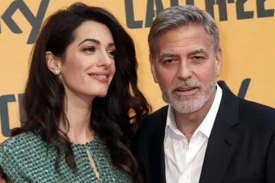 جورج کلونی و خانواده فرانسوی شدند | فرانسه امن‌تر است