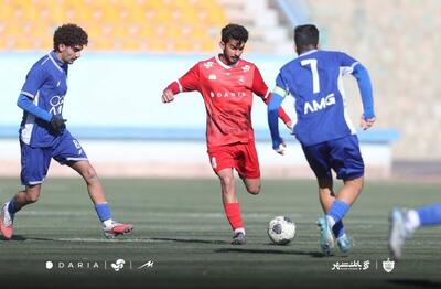 پیروزی پرسپولیس در دربی جوانان با گل دقیقه ۹۰