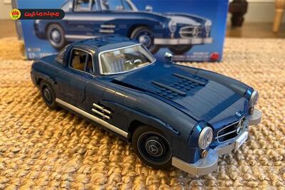 تجربه ساخت ماکت مرسدس 300 SL با ۱۶۰۰ قطعه