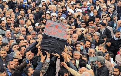 عکس/ تشییع باشکوه پیکر آیت‌الله شفیعی در اهواز