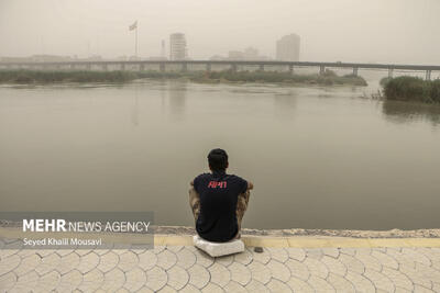 هشدار نارنجی هواشناسی؛ ورود گردوخاک عراقی به خوزستان