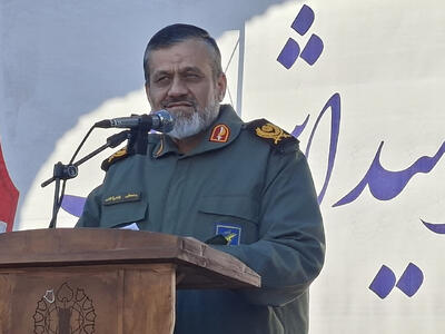  سردار رفیعی‌:۹ دی نماد هوشمندی ملت ایران در خنثی‌سازی طراحی دشمنان است