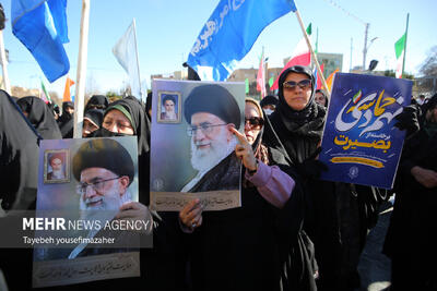  ۹ دی در همدان؛ بصیرت مردمی در خط مقدم مقابله با فتنه