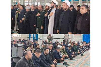  مراسم بزرگداشت ۹ دی و سالگرد شهادت حاج قاسم در روانسر