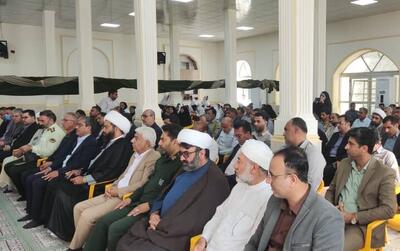  مراسم بزرگداشت حماسه ۹ دی در شهرستان خمیر برگزار شد