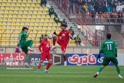 نیمه بدشانسی تراکتور مقابل ملوان در تبریز - پارس فوتبال