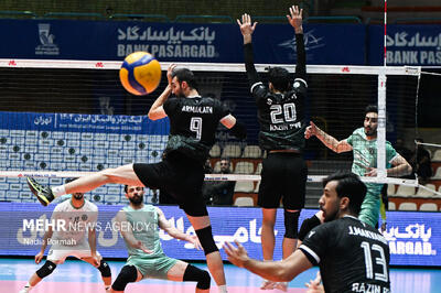 میزبانی بالانشینان برای حفظ صدرنشینی/ جدال جذاب مدعیان والیبال - پارس فوتبال