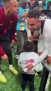 ویدئو: حرکت خاص الکعبی بعد از پیروزی مراکش - پارس فوتبال