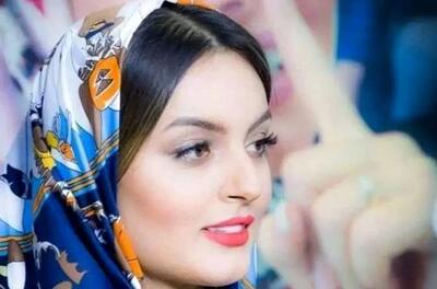  تیپ متفاوت نیلوفر پارسا در کنار همسرش در یک عکس تازه