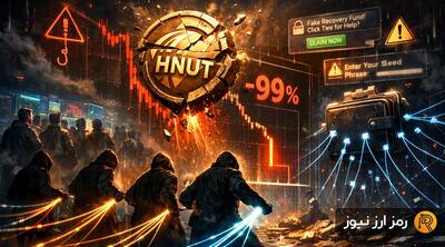 بازار میم‌کوین‌ها در شوک؛ علت سقوط ۹۹ درصدی توکن جدید HNUT چه بود؟