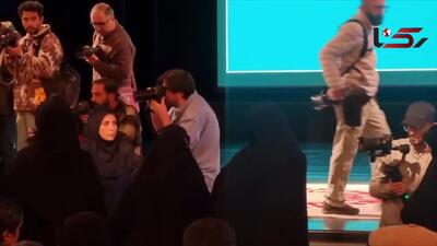 فیلم / حضور زینب سلیمانی در اجرای ارکستر سمفونیک ایرانمرد