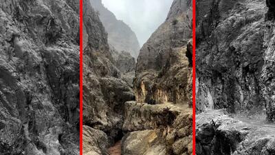  فیلم خطرناک ترین جاده کوهستانی لرستان