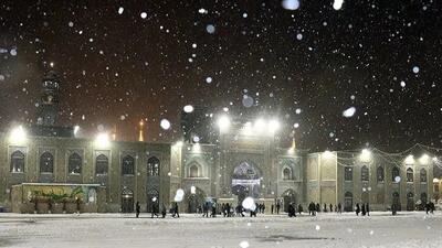 آخرین وضعیت بارش برف و باران در کشور