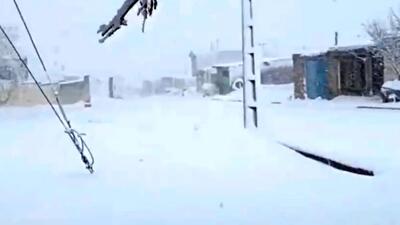  فیلم مناظر زمستانی و سفیدپوش شهرستان بوکان