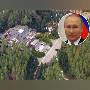 بمباران اقامتگاه پوتین