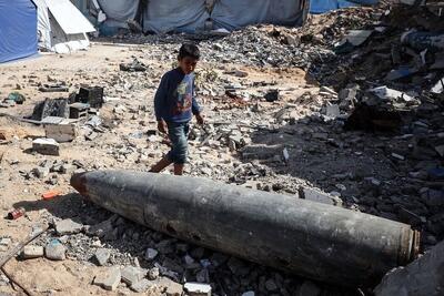  غزه: 20 هزار بمب منفجر نشده جان مردم را تهدید می‌کند