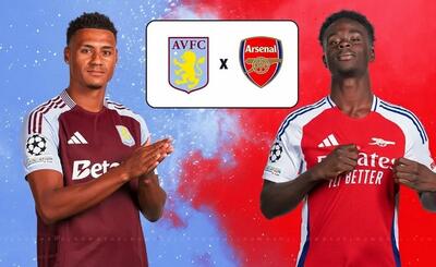 تاریخ و ساعت بازی آرسنال و استون ویلا | ویلا، مانع بزرگ توپچی‌ها