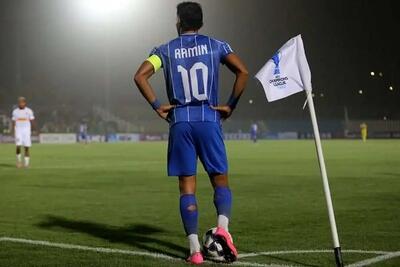 استایل عجیب رامین رضاییان در تمرین استقلال