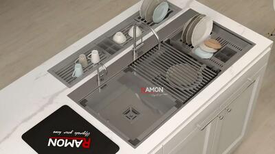 جدیدترین مدل سینک ظرفشویی دست ساز