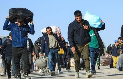  بازگشت یک میلیون و ۱۰۰ هزار تبعه افغانستانی از مرز دوغارون تایباد به کشورشان