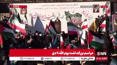  نماینده ولی فقیه در سپاه: رئیس‌جمهور منفور آمریکا قطعا آرزوی تسلیم شدن مردم ایران  را به گور خواهد برد