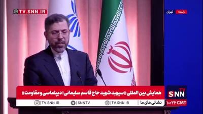  خطیب زاده: همه آنچه می‌بینیم تلاشی جدی از سوی رژیم صهیونیستی و ایالات متحده آمریکا برای اعمال سلطه بر همه است