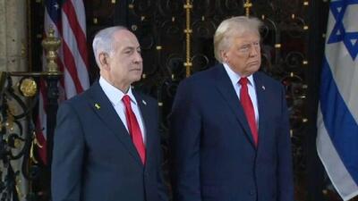  آغاز دیدار ترامپ و نتانیاهو در آمریکا
