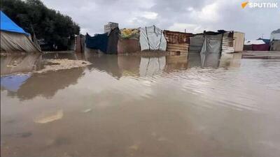  25 فلسطینی، از جمله 6 کودک، بر اثر سرمای شدید جان باختند