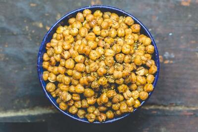 نخود برشته: میان وعده‌ای سالم و کم کالری