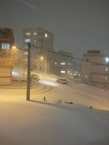 عکس | برف شبانه در مناطق غربی کشور