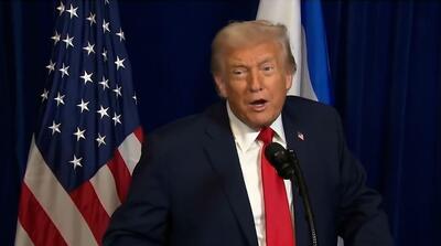 تهدید ترامپ به حمله به ایران پس از جلسه با نتانیاهو + زیرنویس