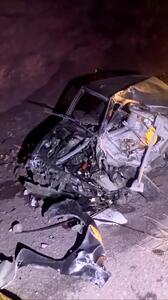 تصادف زنجیره‌ای مرگبار در آزادراه قزوین–رشت