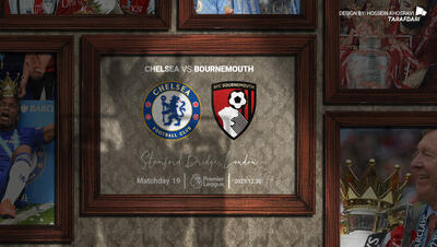 چلسی - بورنموث؛ ترکیب رسمی