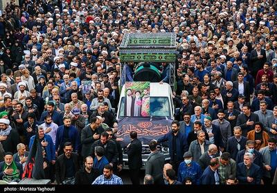 مراسم تشییع پیکر آیت‌الله سید علی شفیعی در اهواز به روایت تصویر - تسنیم