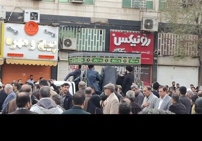 وداع باشکوه مردم اهواز با عالم ربانی آیت‌الله شفیعی فیلم - تسنیم