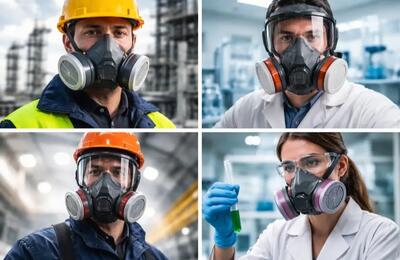 راهنمای انتخاب ماسک شیمیایی برای محیط‌ های پرخطر