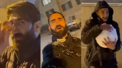 علیرضا بیرانوند معمار اولین آدم برفی سال!