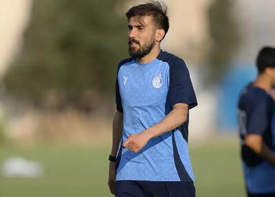 هافبک مصدوم استقلال برای تراکتور آماده می‌شود