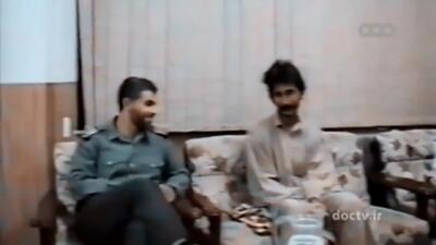  فیلمی از لحظه امان‌نامه گرفتن «عیدوک» از حاج قاسم