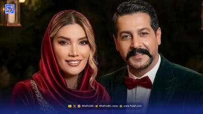  عکس کریسمسی تازه عروس و داماد سینمای ایران متین ستوده و کامران تفتی