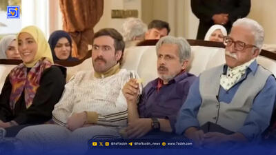  سکانس برتر| سریال شش ماهه؛ غذا خوردن غیر معمول دایی خانواده سر میز غذا