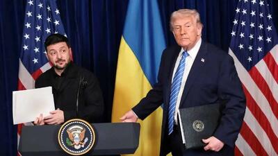 زلنسکی دلایل درخواست حضور نظامی آمریکا در اوکراین را فاش کرد