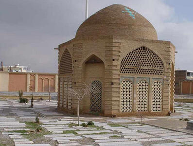  معماری بینظیر آرامگاه کلباسی اصفهان