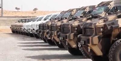 مشاهده ده‌ها خودروی زرهی اماراتی در یمن